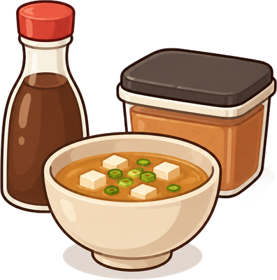 Produits d'épicerie asiatique secs et sauces