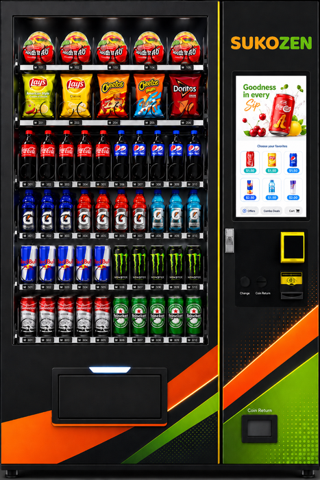 Distributeur automatique SUKOZEN de produits asiatiques