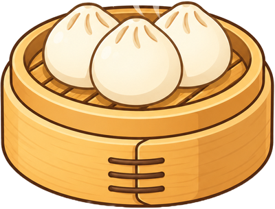 Raviolis vapeur, gyozas et dim sum surgelés asiatiques